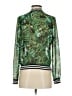 Juicy Couture Print Green Track Jacket Size S - photo 2