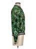Juicy Couture Print Green Track Jacket Size S - photo 4