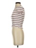 Popular 21 Ivory Short Sleeve Top Size S - photo 5
