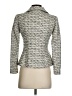 Kay Unger Tweed Ivory Silver Blazer Size 2 - photo 2