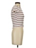 Popular 21 Ivory Short Sleeve Top Size S - photo 4