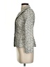 Kay Unger Tweed Ivory Silver Blazer Size 2 - photo 5