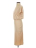 Unbranded Solid Tan Casual Dress Size S - photo 5