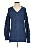 Adrienne Vittadini Tweed Blue Pullover Sweater Size S - photo 1