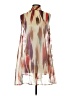 C established 1946 100% Polyester Ivory Sleeveless Blouse Size S - photo 2