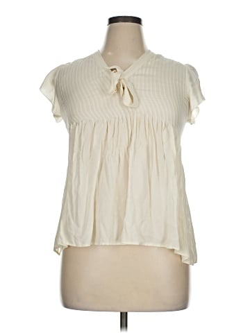 Joie Short Sleeve Blouse (view 1)