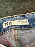 Zara Hearts Blue Jeans Size 31 waist - photo 7