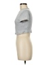 Shein Silver Short Sleeve Turtleneck Size 6 - photo 5
