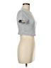 Shein Silver Short Sleeve Turtleneck Size 6 - photo 4