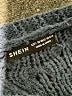 Shein 100% Polyester Blue Cardigan Size L - photo 7