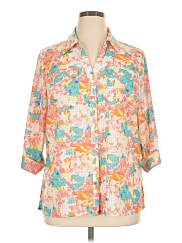 Kim Rogers 3/4 Sleeve Blouse (view 1)