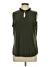 Anne Klein Green Sleeveless Blouse Size L - photo 1