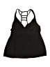 Aqua Green Black Swimsuit Top Size L - photo 1