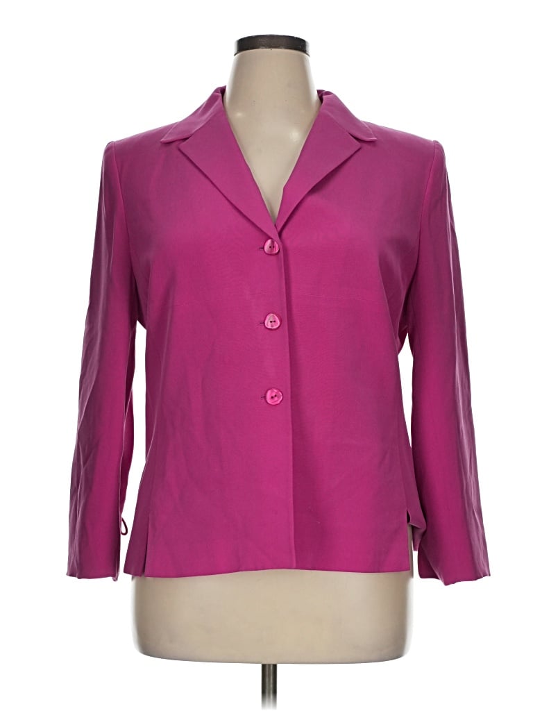 Pre-owned Kasper A.s.l. Blazer Jacket In Pink