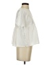 Shein 100% Polyester Ivory Short Sleeve Blouse Size 2 - photo 4