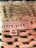 LITTLE LIES 100% Acrylic Ivory Pullover Sweater Size Med - Lg - photo 7