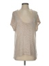 Gibson Tan Short Sleeve Top Size XS - photo 1