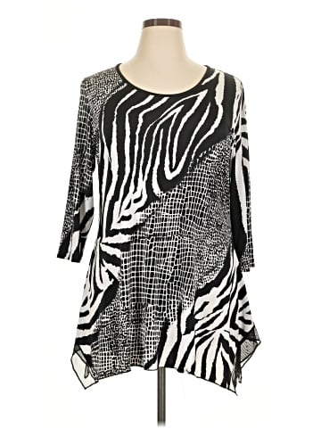 Peter Nygard 3/4 Sleeve Top (view 1)