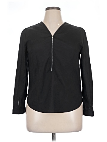 FancyQube Long Sleeve Blouse (view 1)