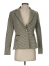 White House Black Market Houndstooth Gray Blazer Size 4 - photo 1