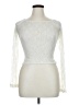 Assorted Brands Ivory White Long Sleeve Top Size XL - photo 1