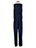 CAbi 100% Polyester Solid Blue Jumpsuit Size S - photo 2