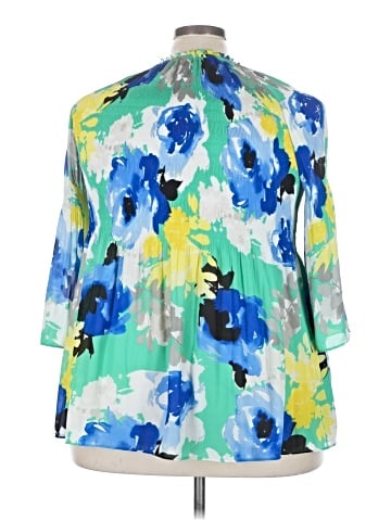 Ninety 3/4 Sleeve Blouse (view 2)