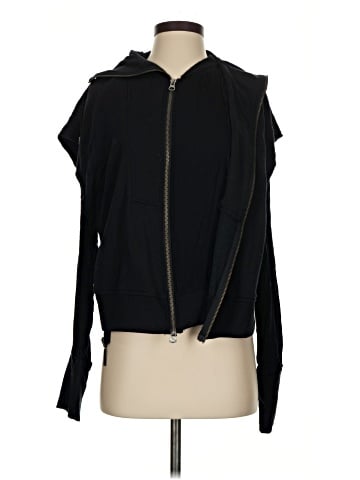 Peace Love World Zip Up Hoodie (view 1)