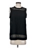 Banana Republic 100% Polyester Black Sleeveless Blouse Size S - photo 1