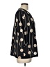 NORACORA Polka Dots Black 3/4 Sleeve Blouse Size L - photo 4