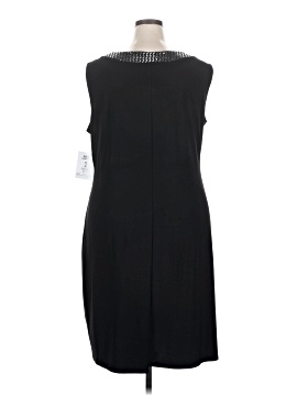 sachin and babi light blue dress RM Richards Sequin Sleeveless Blouson Dress