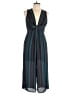 Leith Stripes Teal Jumpsuit Size M - photo 1