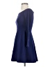 Express Solid Blue Cocktail Dress Size S - photo 5
