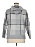 RACHEL Rachel Roy Plaid Gray Pullover Sweater Size 1X - photo 2