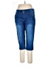 VIP Jeans Solid Blue Jeans Size 15 - 16 - photo 1