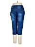 VIP Jeans Solid Blue Jeans Size 15 - 16 - photo 2