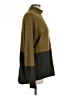 Tahari Color Block Green Turtleneck Sweater Size L - photo 4