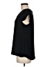 Versona 100% Polyester Black Short Sleeve Top Size M - photo 5