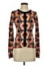 Tabitha 100% Cotton Paisley Orange Cardigan Size S - photo 1