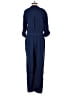 Madewell 100% Cotton Solid Blue Jumpsuit Size 0 - photo 2