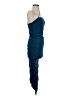 Unbranded Solid Blue Cocktail Dress Size S - photo 4