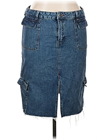 Divided by H&M Denim Skirt (view 1)