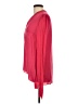 Elie Tahari 100% Silk Red Pink Long Sleeve Silk Top Size L - photo 5