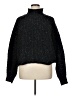 H&M Tweed Black Turtleneck Sweater Size XL - photo 1