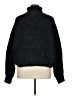 H&M Tweed Black Turtleneck Sweater Size XL - photo 2