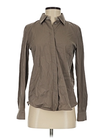 Lafayette 148 New York Long Sleeve Button-Down Shirt (view 1)