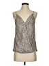 Beacon Silver Sleeveless Blouse Size S - photo 1