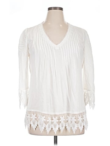 Solitaire 3/4 Sleeve Blouse (view 1)