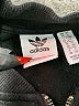 Adidas 100% Cotton Black Track Jacket Size S - photo 6