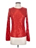 Unbranded 100% Polyester Red Long Sleeve Top Size S - photo 1